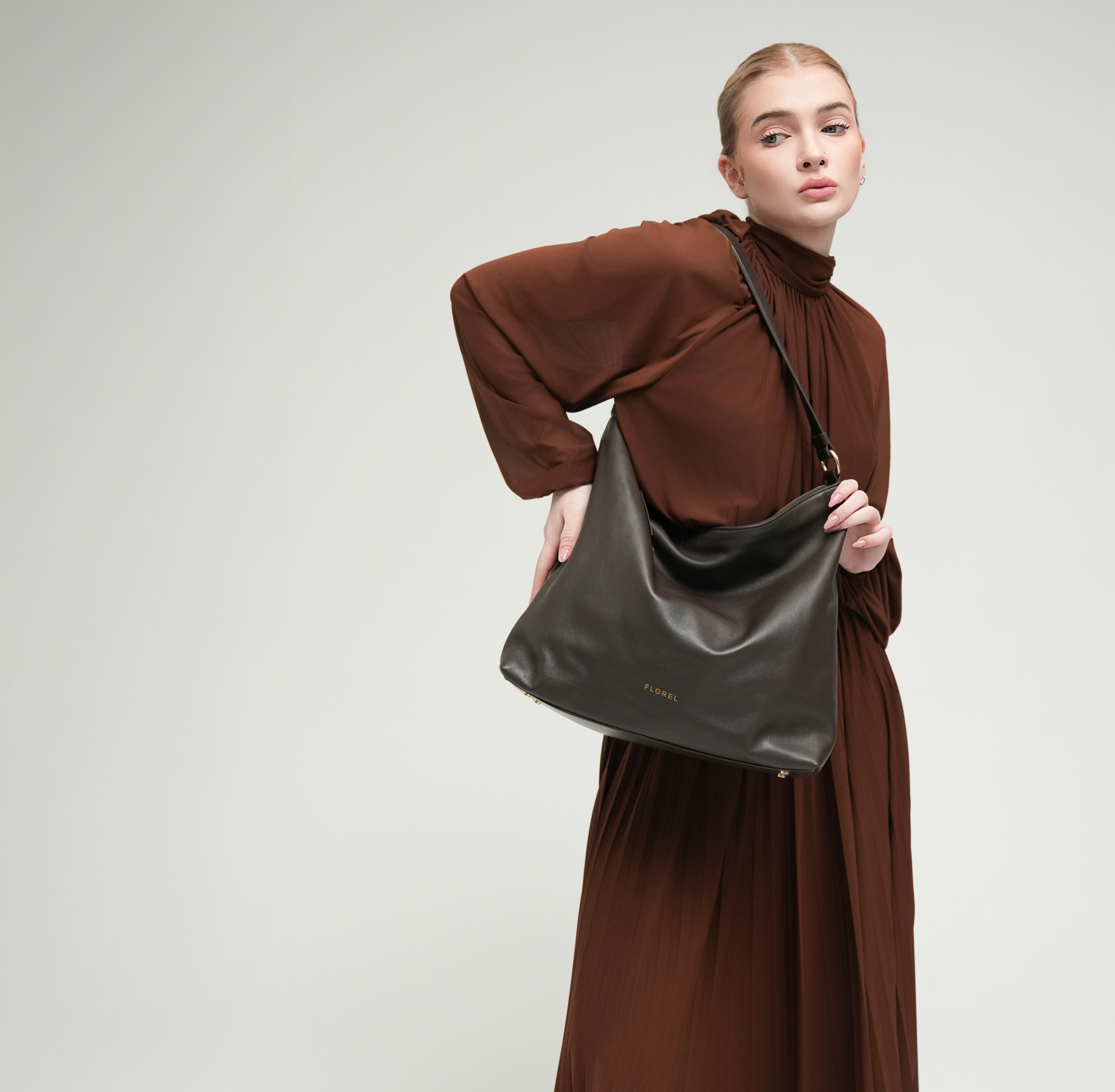 Hobo with model